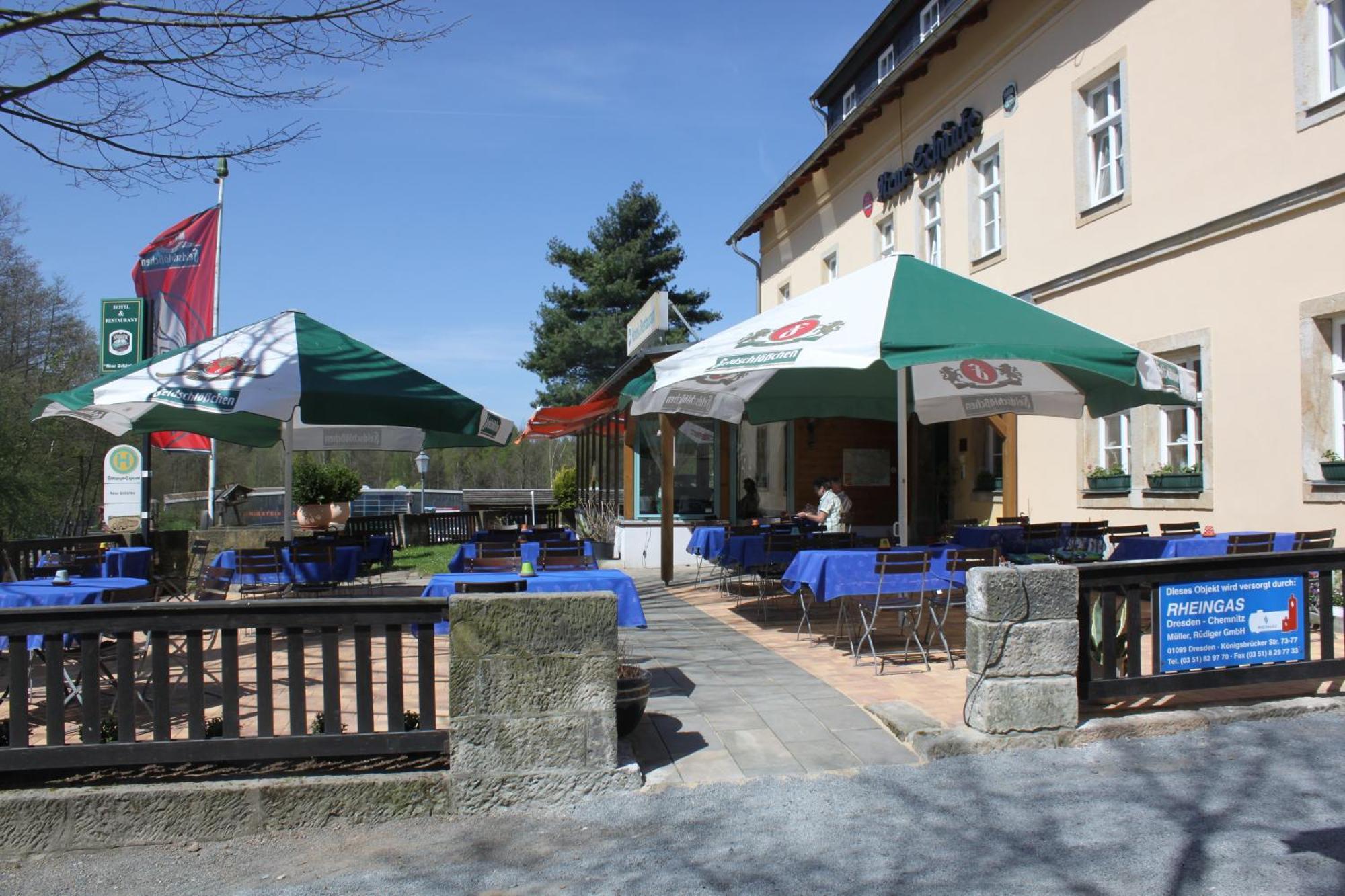 Landgasthof Neue Schaenke Königstein Exterior foto